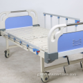 Flat Bed Hospital Bed With Stainless steel composite headboard Factory